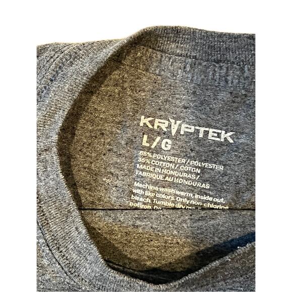 Kryptek Sweat Wicking Training T-Shirt Mens L - Picture 3 of 3